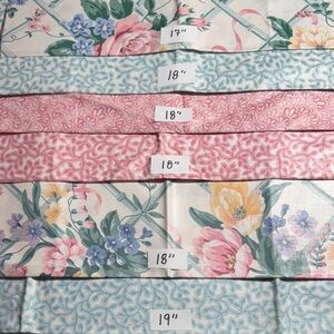 3 yards total Waverly vintage cottage decor, Floral Fabric Set